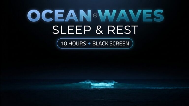 ocean waves for sleep and rest from thetawavestudio.com