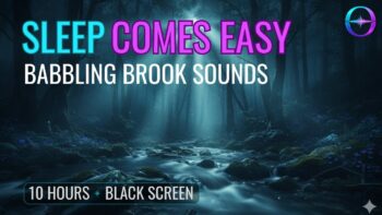Theta Wave Sleep: Real Forest Creek Recording