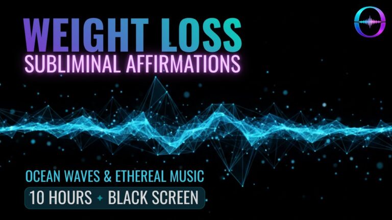 weight loss and positive affirmations subliminal soundscape for peaceful sleep