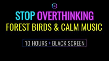 Achieve Sound Sleep Fast! (10 Hours, Black Screen)